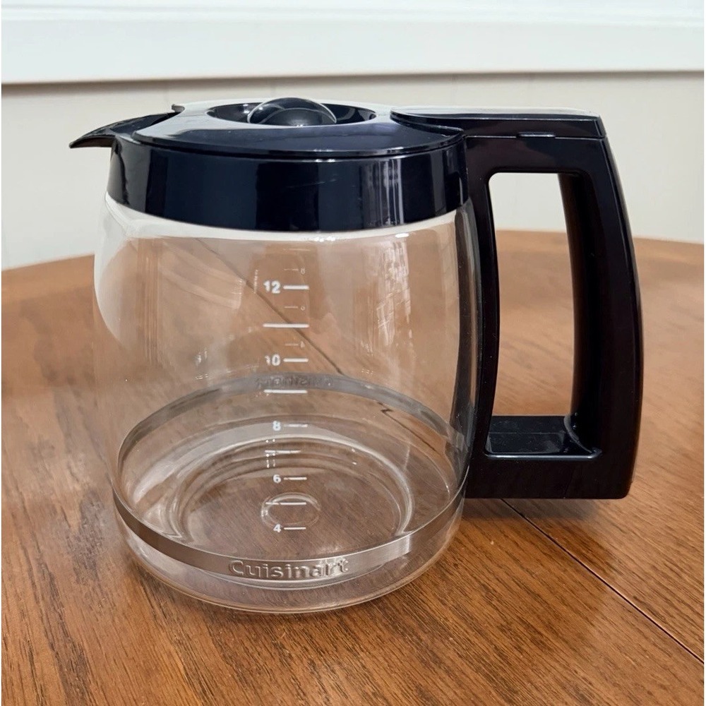Cuisinart DCC-1200 CRF 12-Cup Replacement Glass Carafe - Black